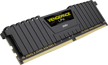 DDR4RAM 2x 8GB DDR4-3000 Corsair Vengeance LPX schwarz, CL15-17-17-35 Kit