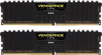 DDR4RAM 2x 4GB DDR4-2400 Corsair Vengeance LPX schwarz, CL16-16-16-39 Kit