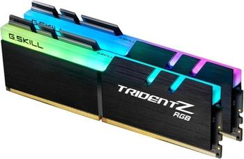 DDR4RAM 2x 8GB DDR4-3000 G.Skill Trident Z RGB DIMM, CL16-18-18-38 Kit schwarz