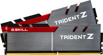 DDR4RAM 2x 8GB DDR4-3333 G.Skill Trident Z silber/rot Kit