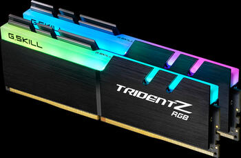 DDR4RAM 2x 8GB DDR4-3200 G.Skill Trident Z RGB DIMM, CL14-14-14-34 Kit