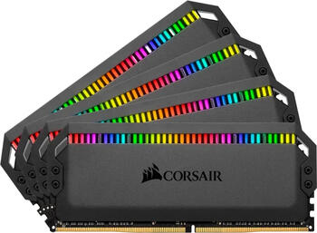 DDR4RAM 4x 8GB DDR4-3200 Corsair Dominator Platinum RGB DIMM, CL16-18-18-36 Kit
