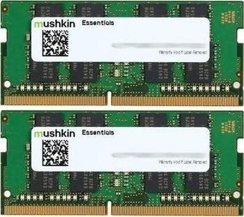 DDR4RAM 2x 8GB DDR4-2133 Mushkin Essentials SO-DIMM, CL15-15-15-36 Kit