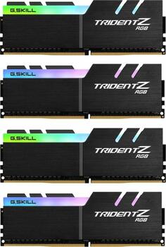 DDR4RAM 4x 8GB  DDR4-3600 G.Skill Trident Z RGB DIMM, CL16-19-19-39  Kit