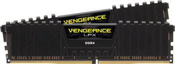 DDR4RAM 2x 8GB DDR4-4000 Corsair Vengeance LPX schwarz DIMM, CL16-16-16-36 Kit