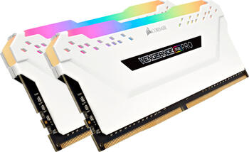 DDR4RAM 2x 16GB DDR4-3200 Corsair Vengeance RGB PRO weiß DIMM, CL16-20-20-38 Kit DDR4RAM 2x 16GB DDR4-3200 Corsair Vengeance RGB PRO weiß DIMM, CL16-20-20-38 Kit