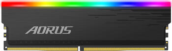 DDR4RAM 2x 8GB DDR4-3333 GIGABYTE AORUS RGB Memory schwarz DIMM, CL19-19-19-43 Kit