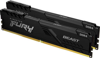 DDR4RAM 2x 32GB DDR4-3200 Kingston FURY Beast DIMM, CL16-20-20 Kit