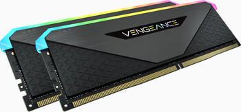 DDR4RAM 2x 16GB DDR4-3600 Corsair Vengeance RGB RT Gunmetal DIMM, CL16-20-20-38 Kit