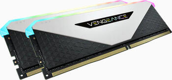 DDR4RAM 2x 16GB DDR4-3600 Corsair Vengeance RGB RT White DIMM, CL18-22-22-42 Kit