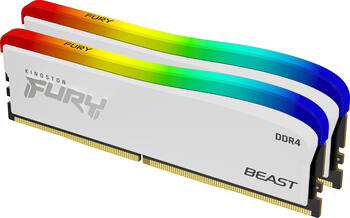 DDR4RAM 2x 8GB DDR4-3200 Kingston FURY Beast RGB Special Edition DIMM, CL16-18-18 Kit