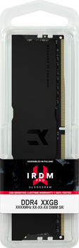 DDR4RAM 2x 8GB DDR4-3600 goodram IRDM PRO DEEP BLACK DIMM, CL18-22-22 Kit