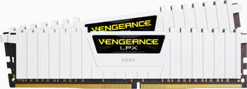 DDR4RAM 2x 8GB DDR4-3200 Corsair Vengeance LPX weiß DIMM, CL16-20-20-38 Kit