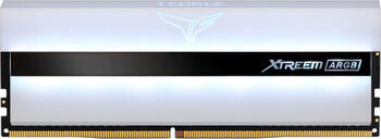 DDR4RAM 2x 16GB DDR4-3200 TeamGroup T-Force XTREEM ARGB White DIMM, CL16-18-18-38 Kit