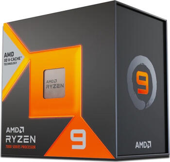 AMD Ryzen 9 7900X3D, 12C/24T, 4.40-5.60GHz, boxed ohne Kühler, Sockel AMD AM5 (LGA1718), Raphael-X CPU