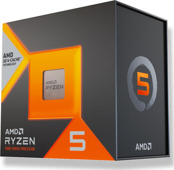 AMD Ryzen 5 7500X3D, 6C/12T, 4.00-4.50GHz, boxed ohne Kühler AMD AM5 (LGA1718), Zen 4 CPU AMD Ryzen 5 7500X3D, 6C/12T, 4.00-4.50GHz, boxed ohne Kühler AMD AM5 (LGA1718), Zen 4 CPU