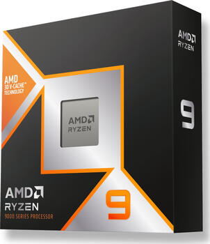 AMD Ryzen 9 9950X3D Prozessor 16C&sol;32T&comma; 4&period;30-5&period;70GHz 144 MB L2 & L3 tray