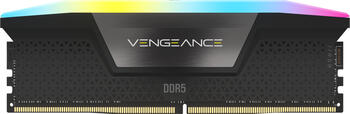 DDR5RAM 4x 48GB DDR5-5200 Corsair Vengeance RGB schwarz DIMM on-die ECC, CL38-38-38-84 Kit