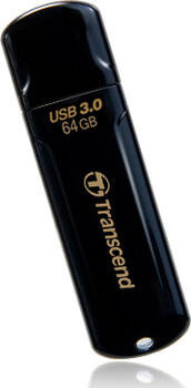 64 GB Transcend JetFlash 700  USB 3.0 Stick lesen: 70MB/s, schreiben: 30MB/s