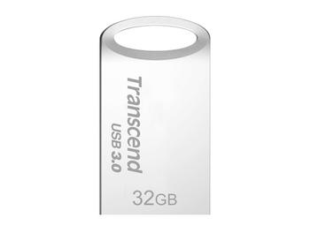 32 GB Transcend JetFlash 710S, USB 3.0 Stick silber lesen: 90MB/s, schreiben: 20MB/s