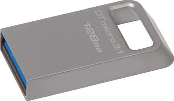 128 GB Kingston DataTraveler Micro 3.1, USB 3.0 Stick lesen: 100MB/s, schreiben: 15MB/s