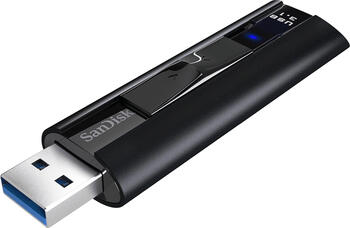 128 GB SanDisk Extreme PRO USB 3.0 Stick schwarz lesen: 420MB/s, schreiben: 380MB/s