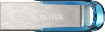 64GB SanDisk Ultra Flair Tropical Blue, USB-A 3.0 lesen 150MB/s