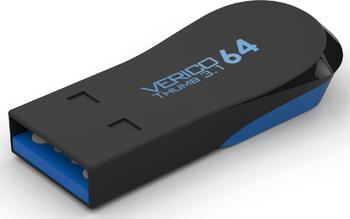 64 GB Verico Thumb 3.1 blau, Typ-A USB 3.1 Stick lesen: 35MB/s, schreiben: 20MB/s
