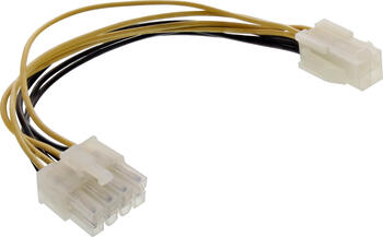 InLine Strom Adapter intern, 4pol ATX1.3 Netzteil zu 8pol 