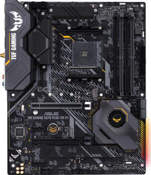 ASUS TUF Gaming X570-Plus [WI-FI] Sockel AM4 ATX-Mainboard 4x DDR4 max. 128GB, HDMI 1.4b, DisplayPort 1.2, USB-C 3.1