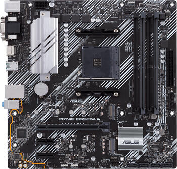 ASUS Prime B550M-A, µATX Mainboard, 4x DDR4, max. 128GB,  1x VGA, 1x DVI-D, 1x HDMI 2.1