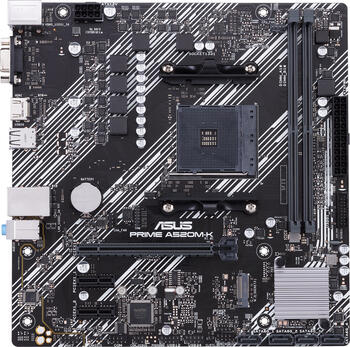 ASUS PRIME A520M-K AMD A520 Socket AM4 micro ATX 64GB, 1x VGA, 1x HDMI 2.1