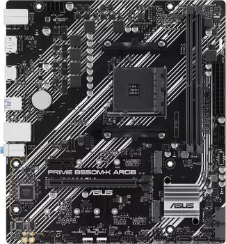 ASUS Prime B550M-K ARGB, µATX Mainboard, 2x DDR4, max. 64GB, HDMI 2.1, DisplayPort 1.4