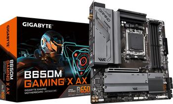 GIGABYTE B650M Gaming X AX, µATX Mainboard, 4x DDR5, max. 128GB, 1x HDMI 2.1, 1x USB-C 3.1