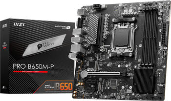MSI PRO B650M-P, µATX Mainboard, 4x DDR5, max