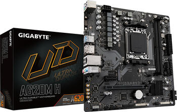 GIGABYTE A620M H, µATX Mainboard, 2x DDR5