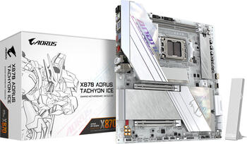 GIGABYTE X870 A TACHYON ICE Mainboard&comma; 4x DDR5 max&period; 128GB