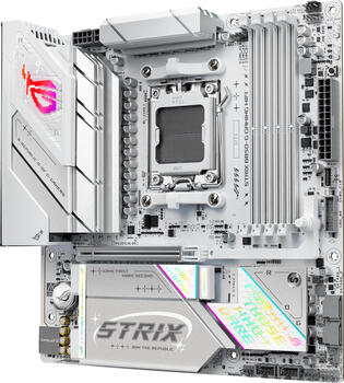 ASUS ROG Strix B850-G Gaming WIFI, µATX Mainboard, 4x DDR5, 256GB, 1x DisplayPort 1.4, 1x HDMI 2.1, 1x USB-C 3.2, 1x USB ASUS ROG Strix B850-G Gaming WIFI, µATX Mainboard, 4x DDR5, 256GB, 1x DisplayPort 1.4, 1x HDMI 2.1, 1x USB-C 3.2, 1x USB