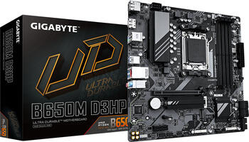 GIGABYTE B650M D3HP &micro;ATX-Mainboard&comma; 4x DDR5 DIMM&comma; max&period; 256GB