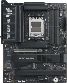 ASUS TUF Gaming X870E-Plus WIFI7, ATX Mainboard 4x DDR5, 1x HDMI 2.1, 2x USB4 mit DisplayPort 1.4a ASUS TUF Gaming X870E-Plus WIFI7, ATX Mainboard 4x DDR5, 1x HDMI 2.1, 2x USB4 mit DisplayPort 1.4a