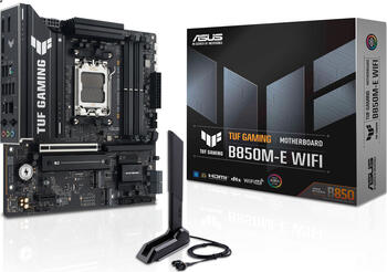 ASUS TUF Gaming B850M-E WIFI&comma; &micro;ATX Mainboard&comma; 4x DDR5 1x HDMI 2&period;1&comma; 2x DisplayPort 1&period;4&comma; 1x USB-C&comma; WiFi