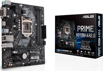 ASUS Prime H310M-A R2.0, µATX Mainboard, 2x DDR4, max. 32GB, VGA, DVI-D, HDMI 1.4