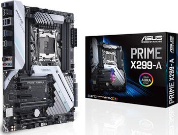 ASUS Prime X299-A RGB Sockel 2066 ATX-Mainboard 8x DDR4 max. 128GB,