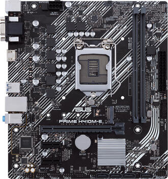 ASUS Prime H410M-E/CSM, µATX Mainboard, 2x DDR4, max. 64GB, 1x VGA, 1x HDMI 1.4b