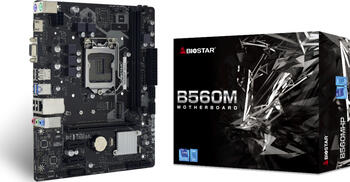 Biostar B560MHP, µATX Mainboard, 2x DDR4, max. 64GB, 1x VGA, 1x HDMI 2.0b