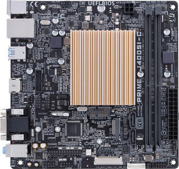 ASUS Prime J4005I-C, Celeron J4005, 2C/2T, 2.00-2.70GHz, 2x DDR4 max. 8GB, VGA, HDMI 1.4, 2x USB-A 3.0