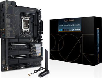 ASUS ProArt Z790-Creator WIFI, Sockel 1700, ATX-Mainboard, 4x DDR5 max. 192GB, HDMI 2.1, 2x Thunderbolt 4
