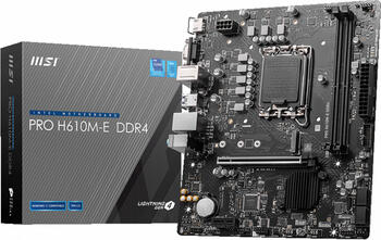 MSI PRO H610M-E DDR4, µATX Mainboard,