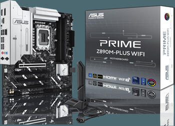 ASUS Prime Z890M-Plus WIFI&comma; 4x DDR5 1x Displayport 1&period;4&comma; 1x HDMI 2&period;1&comma; 1x USB-C 3&period;2