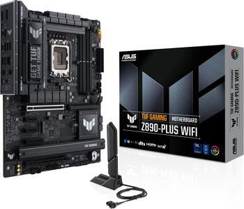 ASUS TUF Gaming Z890-Plus WIFI&comma; ATX Mainboard 4x DDR5 &lpar;max&period; 256GB&rpar;&comma; 1x HDMI 2&period;1&comma; 1x USB-C 3&period;2